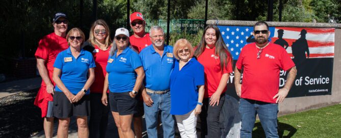 Board, Staff and Volunteers who contributed to the Day of Service.