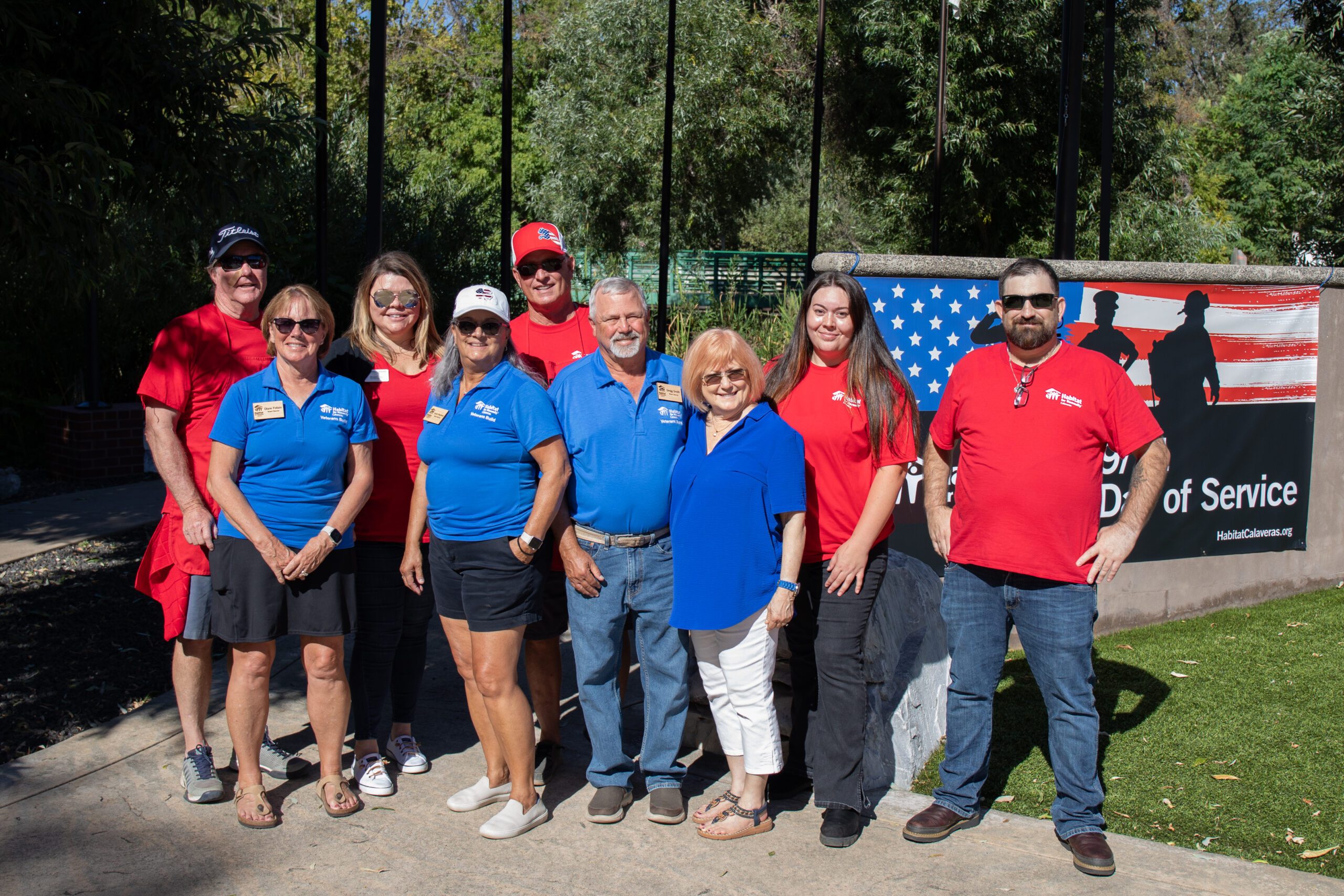 Board, Staff and Volunteers who contributed to the Day of Service.