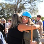 Attendees at groundbreaking.