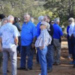 Attendees at groundbreaking.