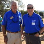 Board members at groundbreaking.