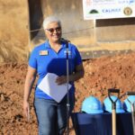 Eva Condron-Wells at Groundbreaking.