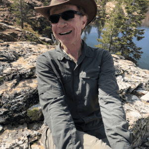 Steve Sarantopoulos enjoying the outdoors.