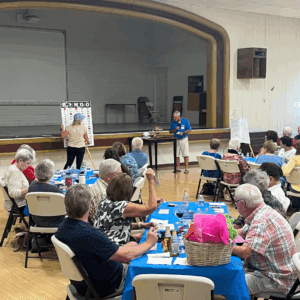 Group shot of Bingo Night