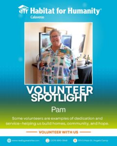 Volunteer with Habitat for Humanity Calaveras